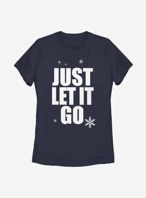 Disney Ralph Breaks The Internet Elsa Just Let It Go Womens T-Shirt