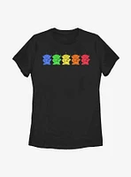 Disney Pixar Toy Story Chromatic Aliens Womens T-Shirt