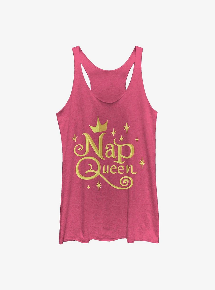 Disney Ralph Breaks The Internet Sleeping Beauty Nap Queen Womens Tank Top
