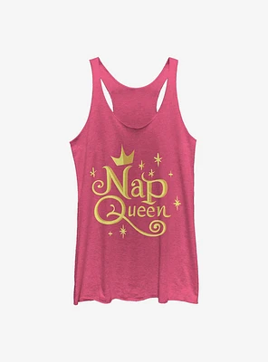 Disney Ralph Breaks The Internet Sleeping Beauty Nap Queen Womens Tank Top