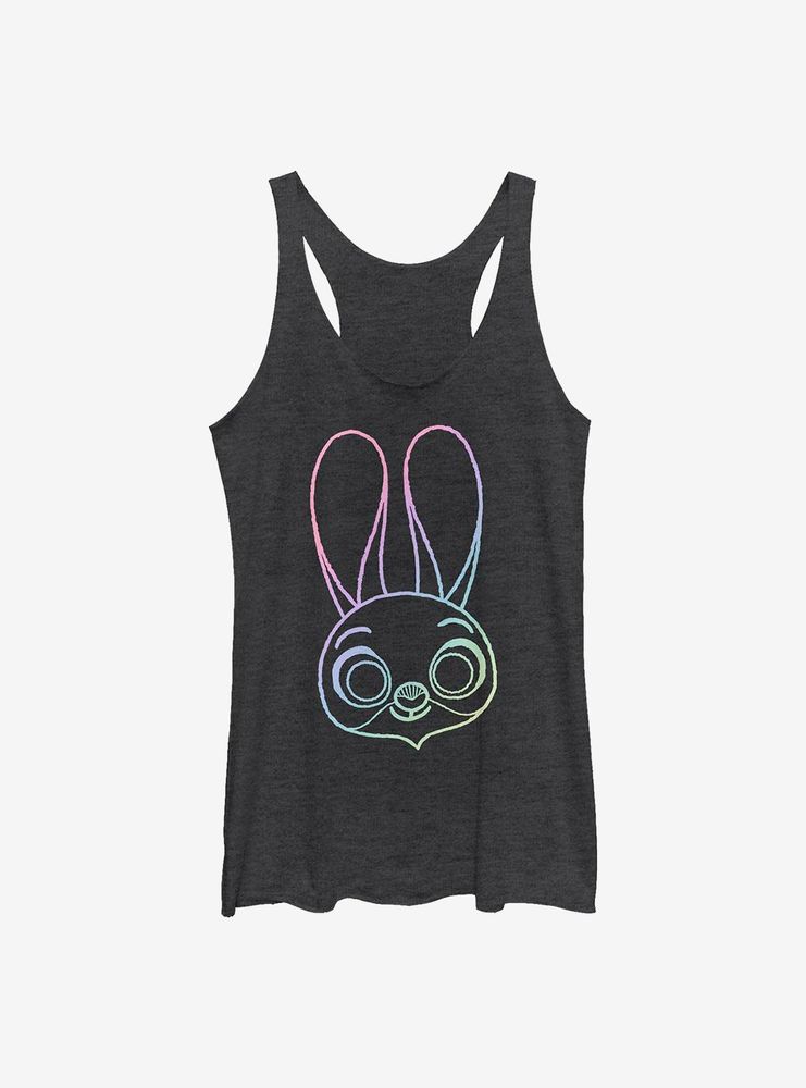 Disney Zootopia Big Rainbow Womens Tank Top