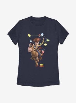 Disney Pixar Toy Story Holiday Lasso Womens T-Shirt