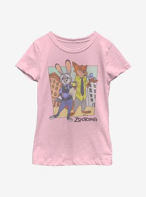 Disney Zootopia Wilde And Hopps Youth Girls T-Shirt