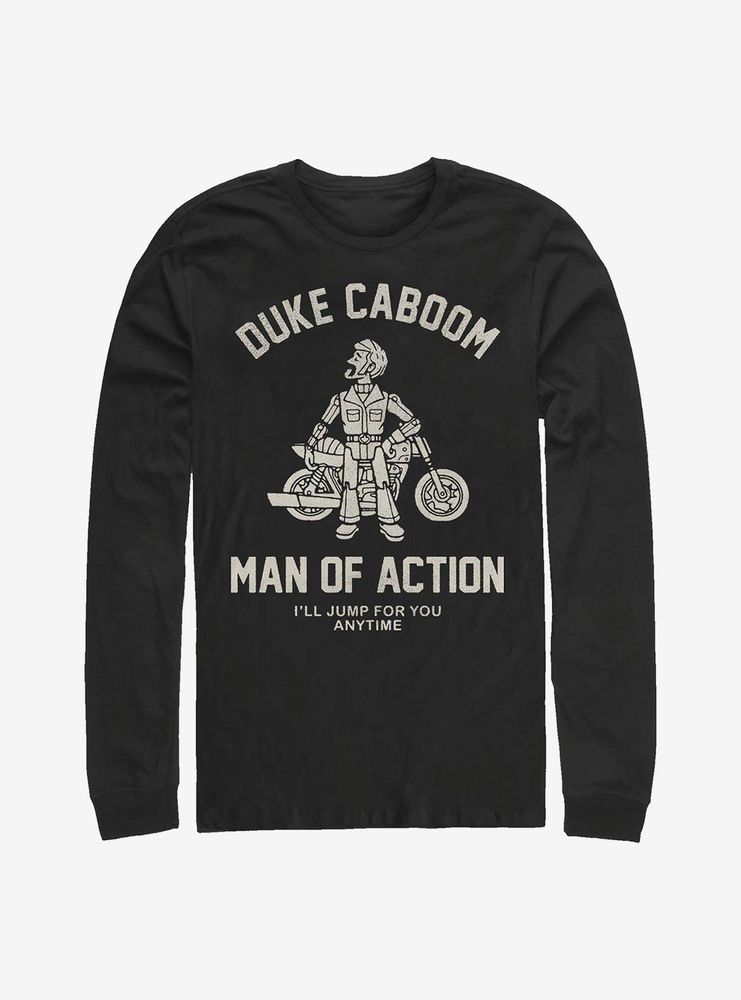 Disney Pixar Toy Story 4 Duke Caboom Long-Sleeve T-Shirt