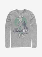 Disney Pixar Toy Story 4 Howdy Hey Long-Sleeve T-Shirt