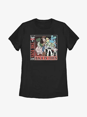 Disney Pixar Toy Story 4 Back Town Womens T-Shirt