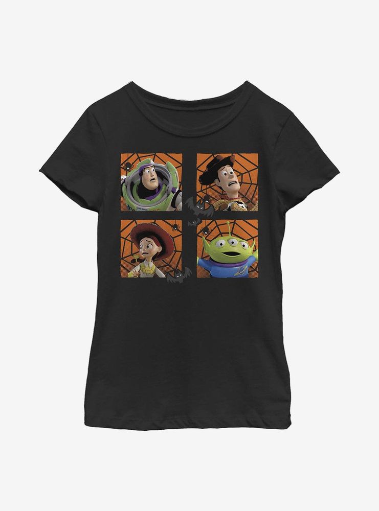 Disney Pixar Toy Story Halloween Four Square Youth Girls T-Shirt