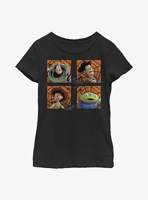Disney Pixar Toy Story Halloween Four Square Youth Girls T-Shirt