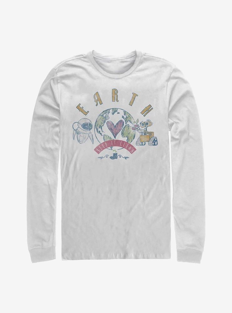 Disney Pixar WALL-E Ocean Love Long-Sleeve T-Shirt