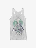 Disney Pixar Toy Story 4 Howdy Hey Womens Tank Top