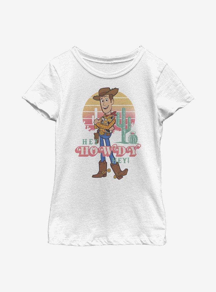 Disney Pixar Toy Story 4 Hey Howdy Youth Girls T-Shirt