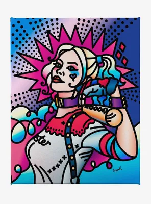 DC Comics Harley Quinn by Lisa Lopuck Gallery Wrapped Canvas