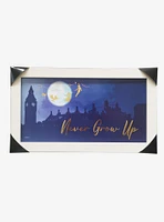 Disney Peter Pan Never Grow Up Wood Wall Art