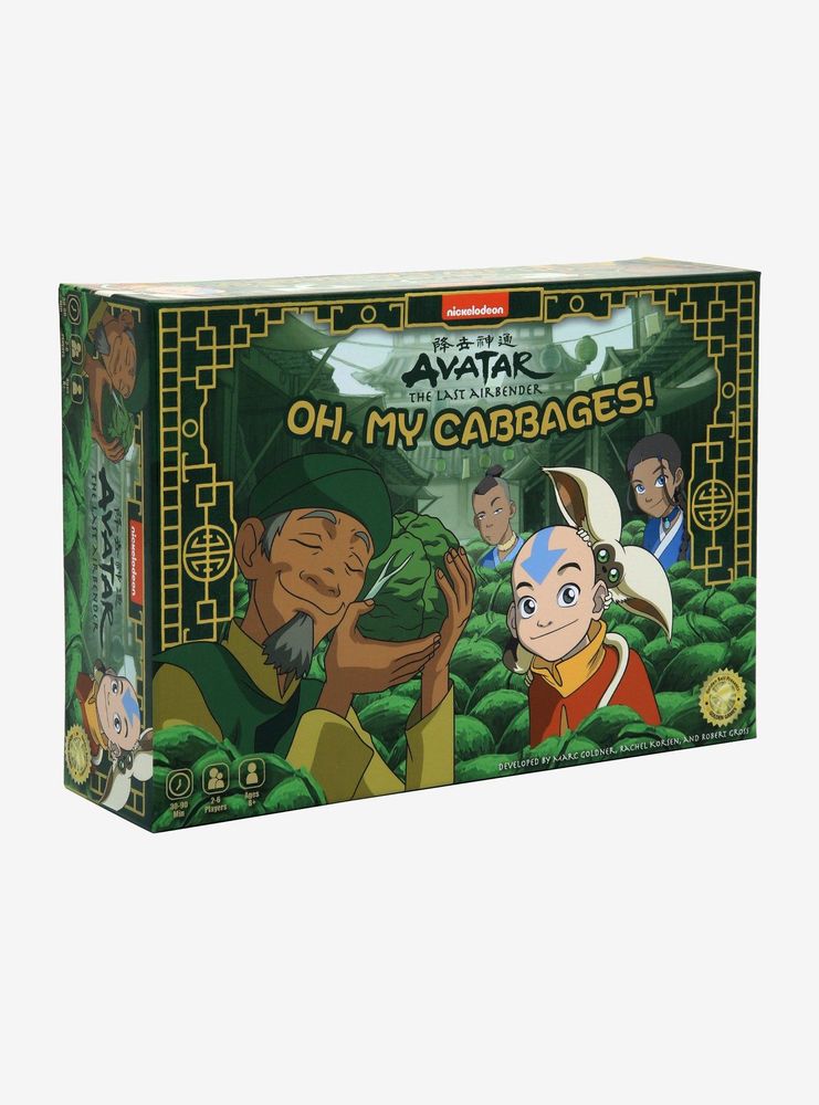 Avatar: The Last Airbender Oh My Cabbages Strategic Board Game - BoxLunch Exclusive