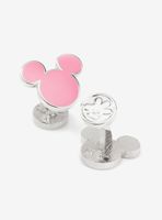 Disney Mickey Mouse Silhouette Pink Cufflinks