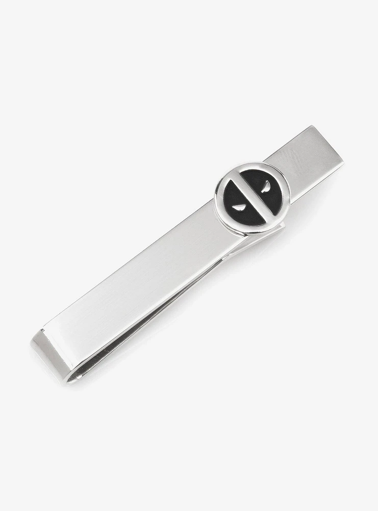 Marvel Deadpool Silver Mask Tie Bar