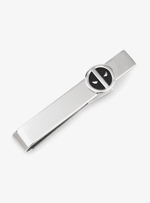 Marvel Deadpool Silver Mask Tie Bar
