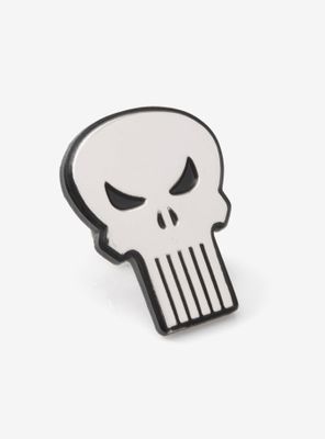 Marvel The Punisher Silver Lapel Pin