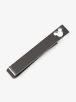 Disney Mickey Mouse Cut Out Black Tie Bar