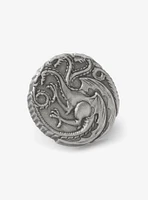 Game of Thrones Targaryen Dragon Antiqued Lapel Pin