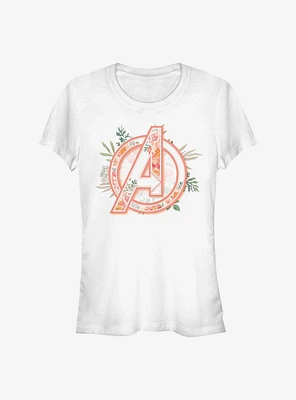 Marvel Avengers Avenger Floral Girls T-Shirt