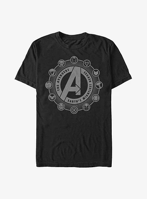 Marvel Avengers Avenger Emblems T-Shirt