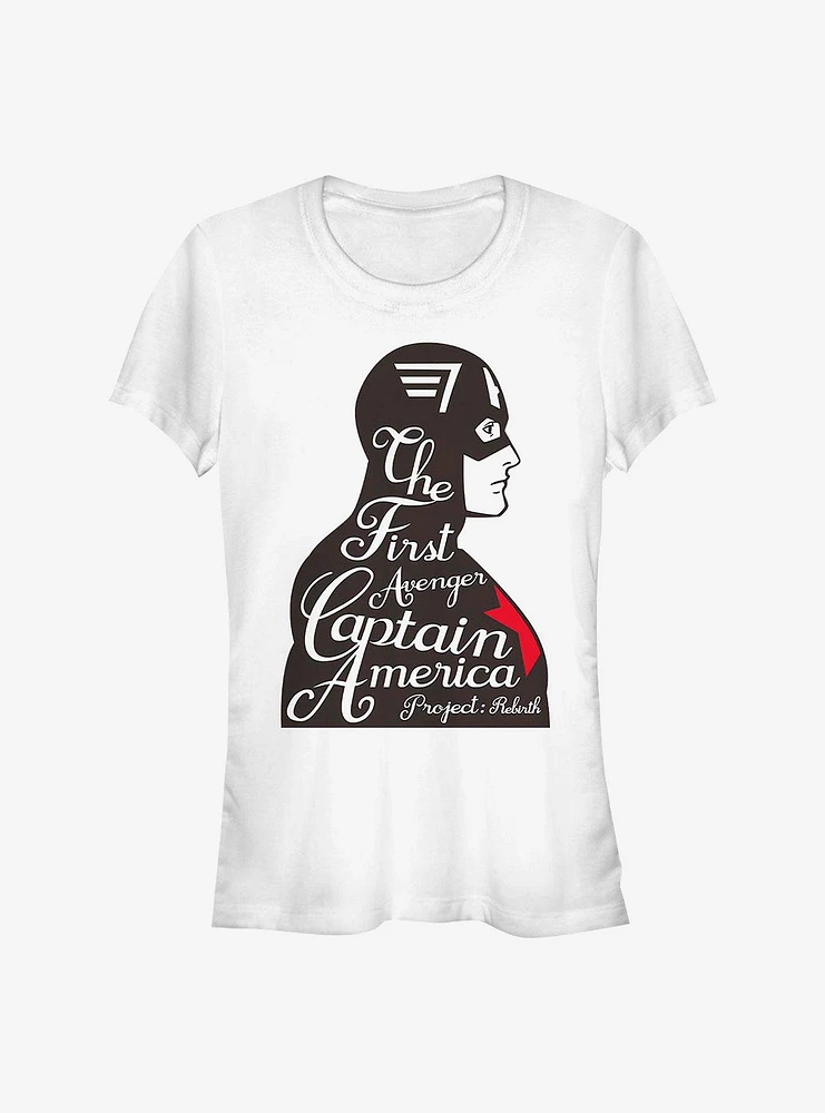 Marvel Captain America First Avenger Girls T-Shirt