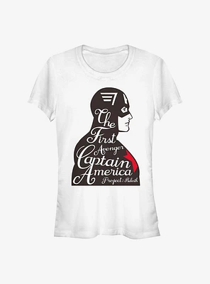 Marvel Captain America First Avenger Girls T-Shirt