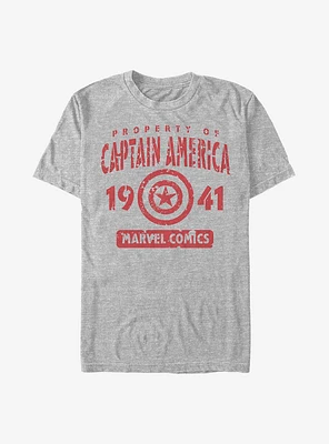 Marvel Captain America Captains Property T-Shirt