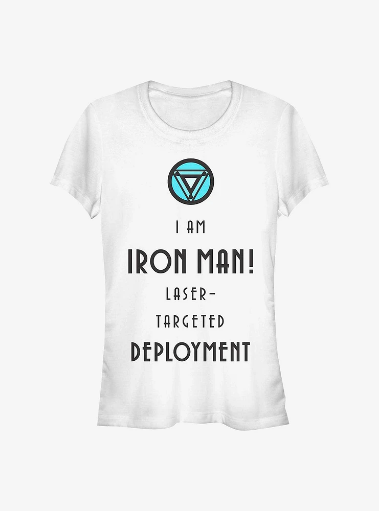 Marvel Iron Man Deployment Girls T-Shirt