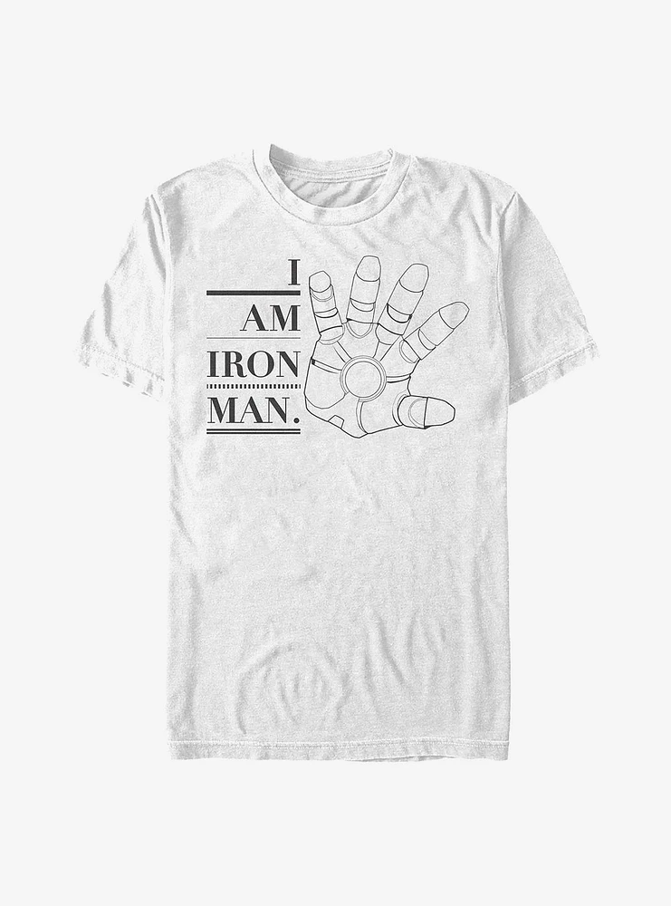 Marvel Iron Man Hand T-Shirt