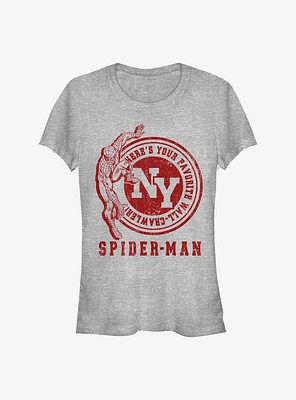 Marvel Spider-Man Wall Crawler Girls T-Shirt