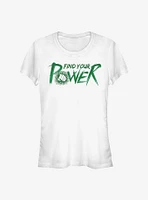 Marvel The Hulk Find Power Girls T-Shirt