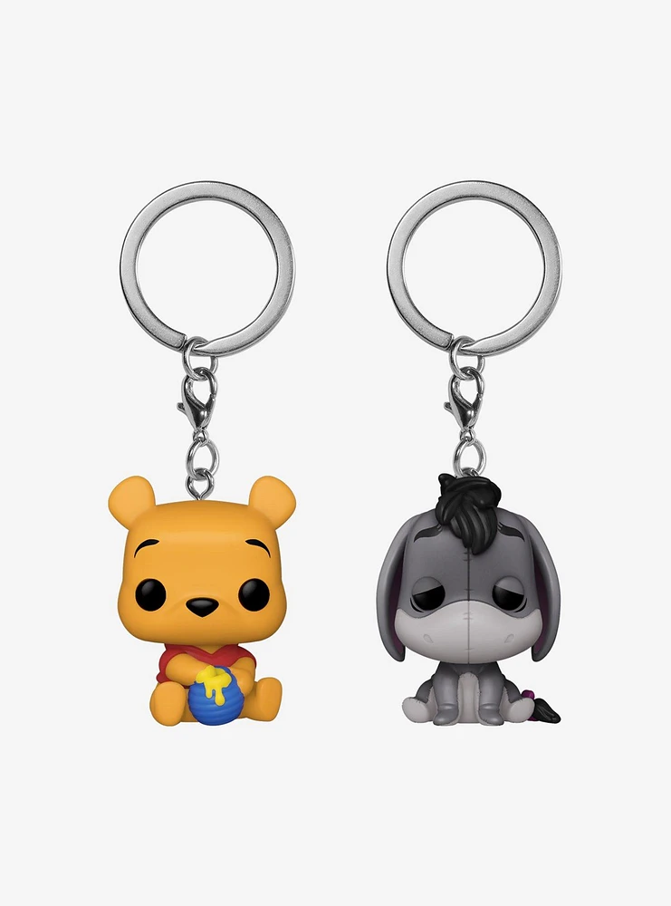 Funko Pocket Pop! Disney Winnie the Pooh & Eeyore Vinyl Keychain Set - BoxLunch Exclusive