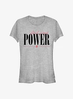 Marvel Avengers Power Script Girls T-Shirt