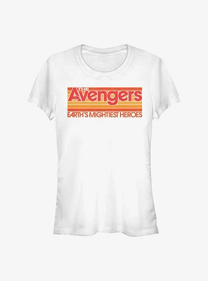 Marvel Avengers Retro Girls T-Shirt