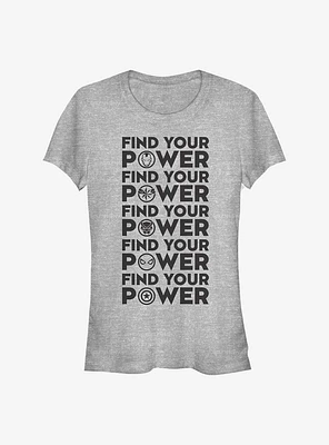 Marvel Avengers Team Power Girls T-Shirt
