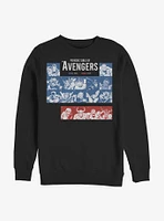 Marvel Avengers Periodic Crew Sweatshirt
