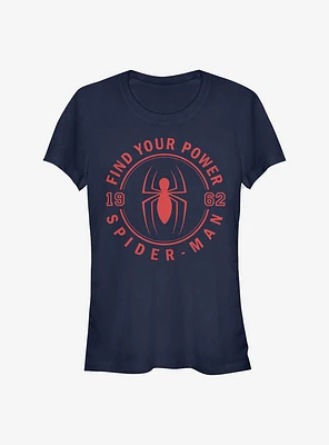 Marvel Spider-Man Power Jersey Girls T-Shirt