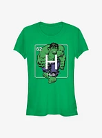 Marvel The Hulk Periodic Girls T-Shirt