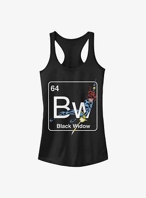 Marvel Black Widow Periodic Girls Tank