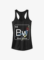 Marvel Black Widow Periodic Girls Tank