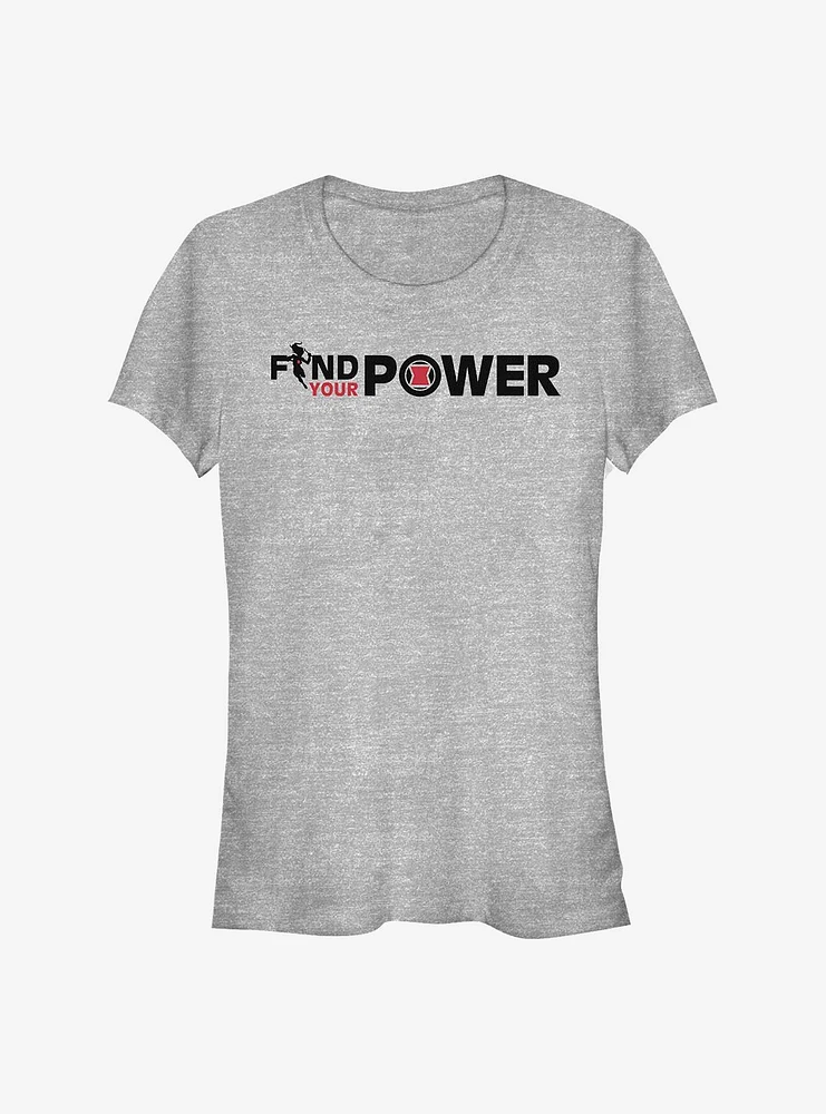 Marvel Black Widow Spy Power Girls T-Shirt