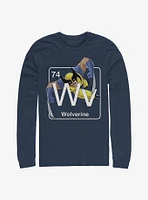 Marvel Wolverine Periodic Long-Sleeve T-Shirt