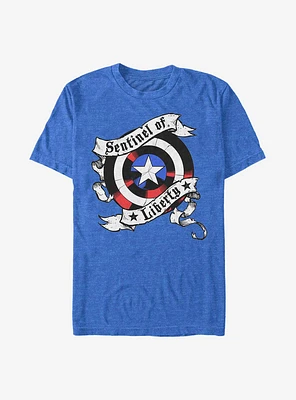 Marvel Captain America Sentinel Shield T-Shirt