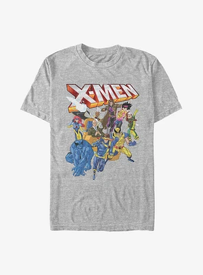 Marvel X-Men Distressed Group Shot T-Shirt