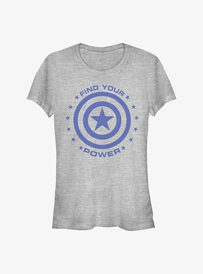 Marvel Captain America Power Girls T-Shirt