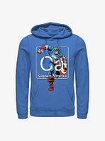 Marvel Captain America Periodic Hoodie