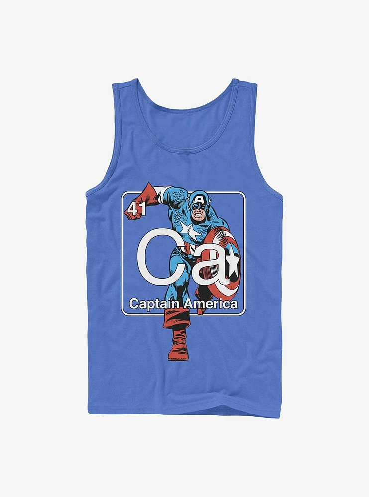 Marvel Captain America Periodic Tank