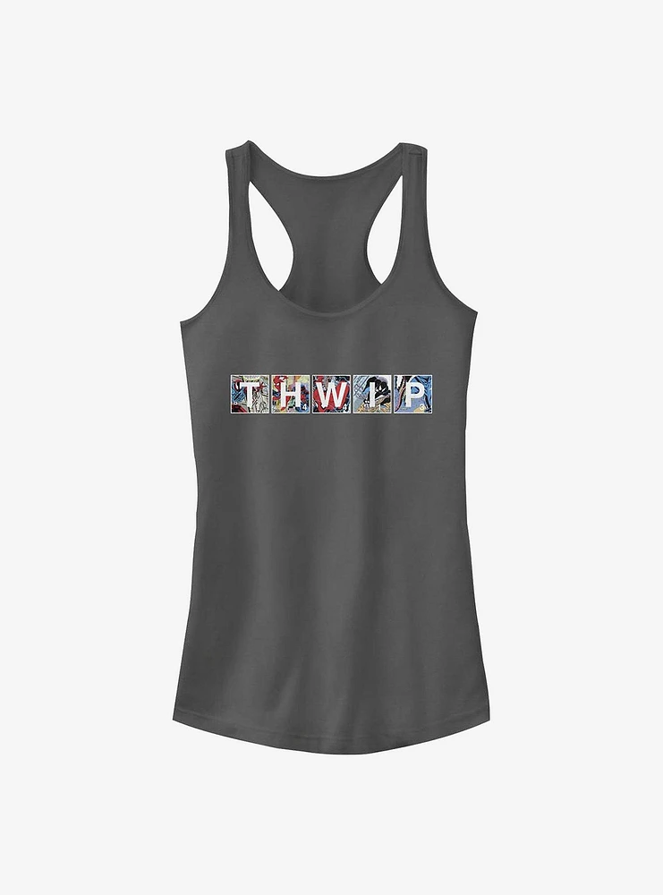 Marvel Spider-Man Comic THWIP Girls Tank